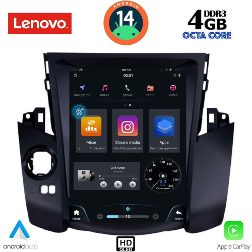 LENOVO SSX 9969_CPA TESLA STYLE  for TOYOTA RAV 4 mod. 2006-2012