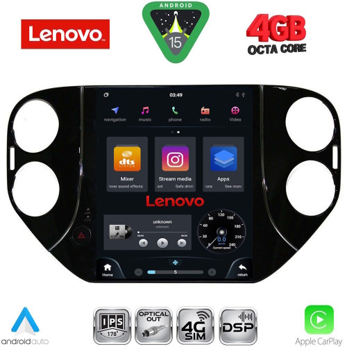 LENOVO SSX 9989_CPA TESLA STYLE for VW TIGUAN mod. 2010-2013