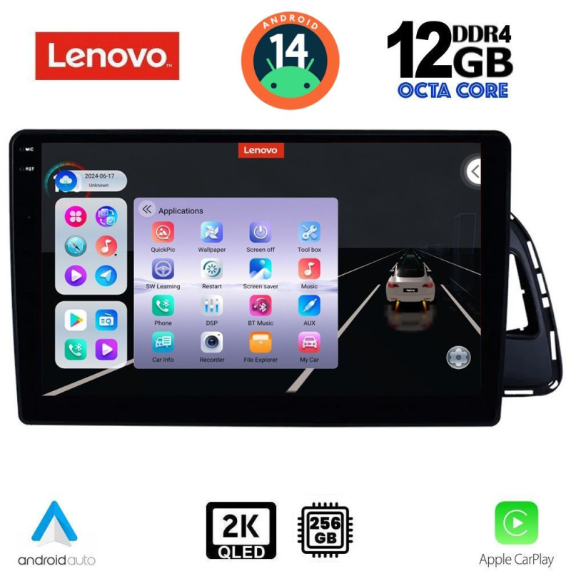 LENOVO SSZ 12015_CPA (10inc) MULTIMEDIA TABLET for AUDI Q5 mod. 2010-2018