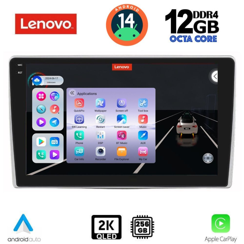 LENOVO SSZ 12028_CPA (9inc) MULTIMEDIA TABLET for ALFA ROMEO MITO mod. 2008-2018