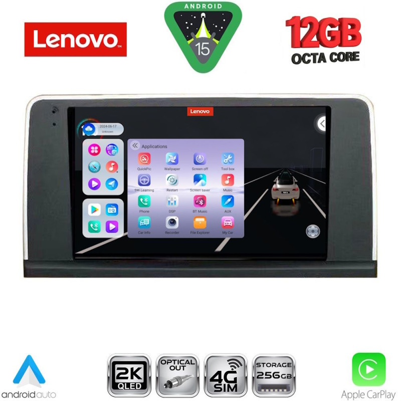 LENOVO SSZ 12062_CPA (9inc) (NBT) MULTIMEDIA TABLET for BMW X5 (E70) – X6 (E71) mod. 2013-2016