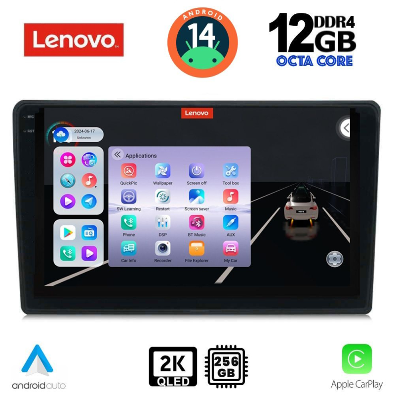 LENOVO SSZ 12086_CPA (10inc) MULTIMEDIA TABLET for CITROEN C4 - DS4 mod. 2018>