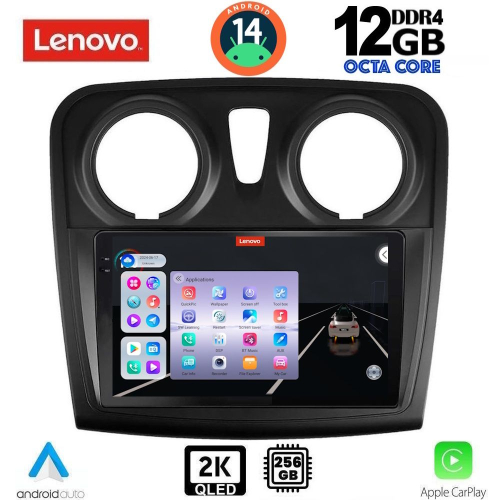 LENOVO SSZ 12108_CPA (9inc) MULTIMEDIA TABLET for DACIA LOGAN – SANDERO mod. 2012-2019