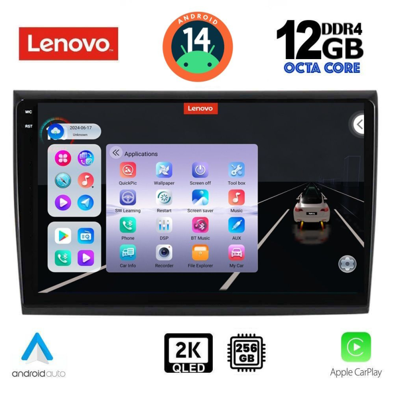 LENOVO SSZ 12136_CPA (9inc) MULTIMEDIA TABLET for FIAT BRAVO mod. 2007> LENOVO SSZ 12136_CPA (9inc) MULTIMEDIA TABLET for FIAT BRAVO mod. 2007>