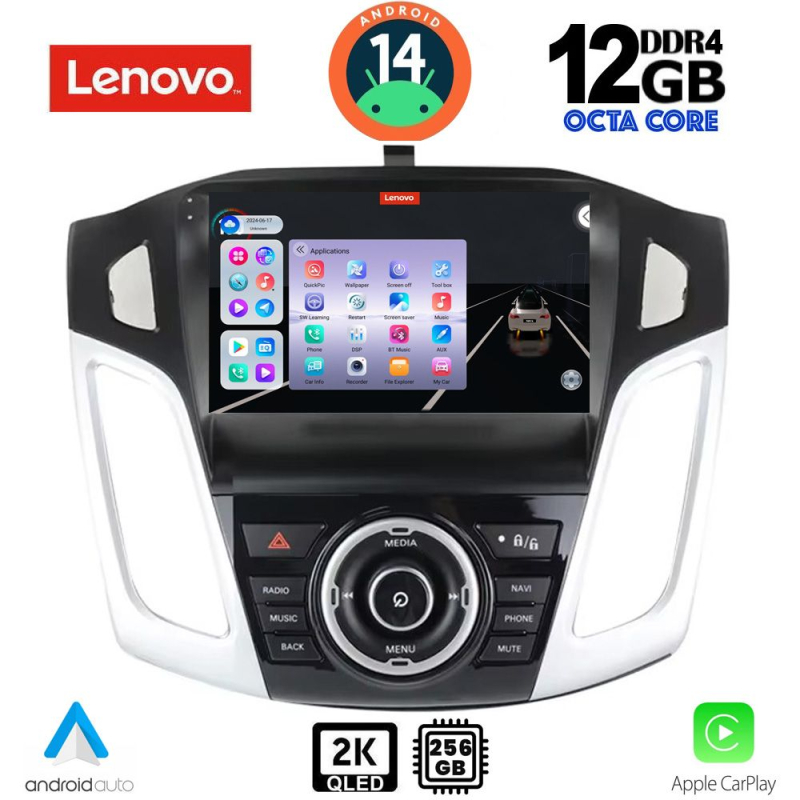 LENOVO SSZ 12157_CPA (9inc) MULTIMEDIA TABLET for FORD FOCUS mod. 2011-2018