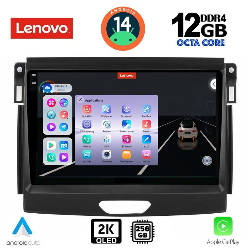 LENOVO SSZ 12172_CPA (9inc) MULTIMEDIA TABLET for FORD RANGER mod. 2015-2018 LENOVO SSZ 12172_CPA (9inc) MULTIMEDIA TABLET for FORD RANGER mod. 2015-2018