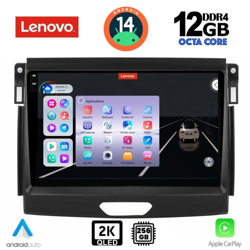 LENOVO SSZ 12173_CPA (9inc) MULTIMEDIA TABLET for FORD RANGER mod. 2018> LENOVO SSZ 12173_CPA (9inc) MULTIMEDIA TABLET for FORD RANGER mod. 2018>