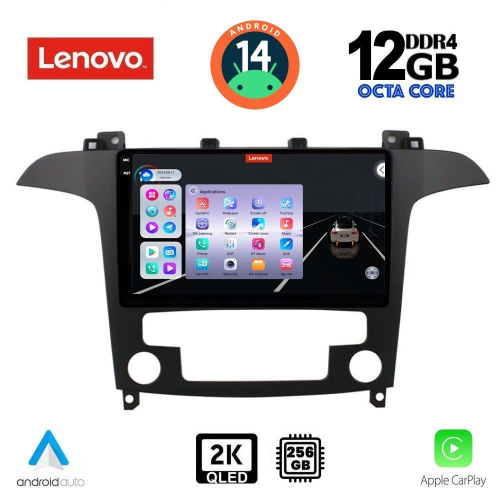 LENOVO SSZ 12175_CPA CLIMA (9inc) MULTIMEDIA TABLET for FORD SMAX mod. 2006-2014