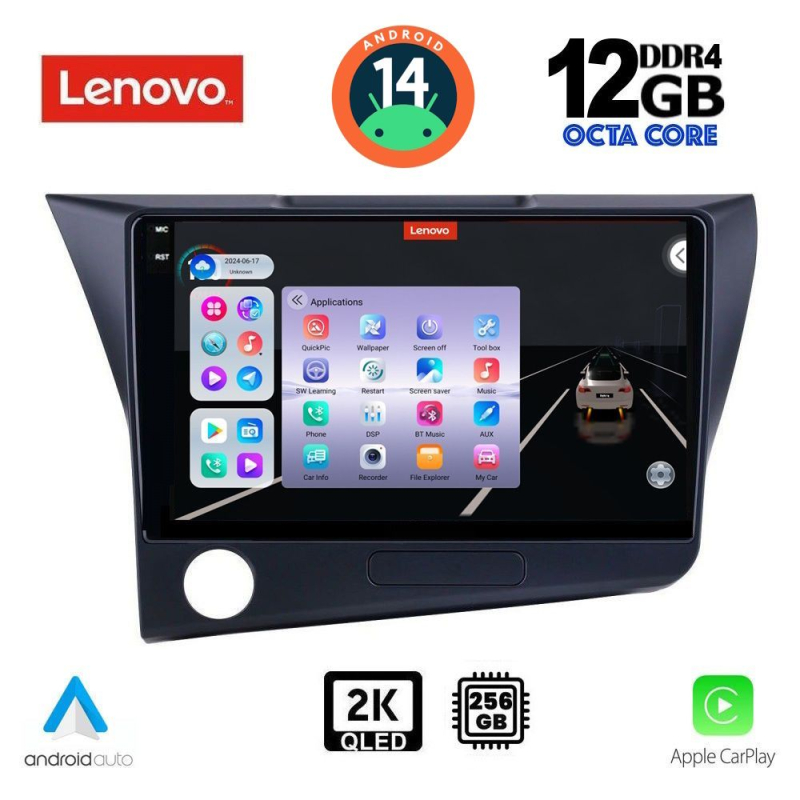 LENOVO SSZ 12203_CPA (9inc) MULTIMEDIA TABLET for HONDA CRZ mod. 2010-2016