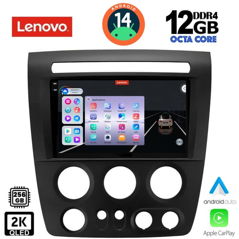 LENOVO SSZ 12218_CPA (9inc) MULTIMEDIA TABLET for HUMMER H3 mod. 2005-2009