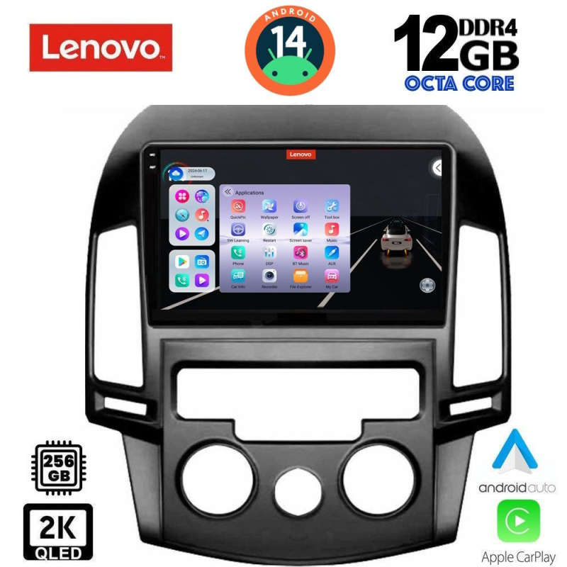 LENOVO SSZ 12231_CPA A/C (9inc) MULTIMEDIA TABLET for HYUNDAI i30 mod. 2007-2012 LENOVO SSZ 12231_CPA A/C (9inc) MULTIMEDIA TABLET for HYUNDAI i30 mod. 2007-2012