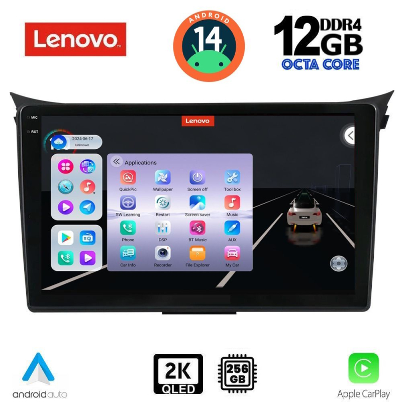 LENOVO SSZ 12232_CPA (9inc) MULTIMEDIA TABLET for HYUNDAI i30 mod. 2012-2017 LENOVO SSZ 12232_CPA (9inc) MULTIMEDIA TABLET for HYUNDAI i30 mod. 2012-2017