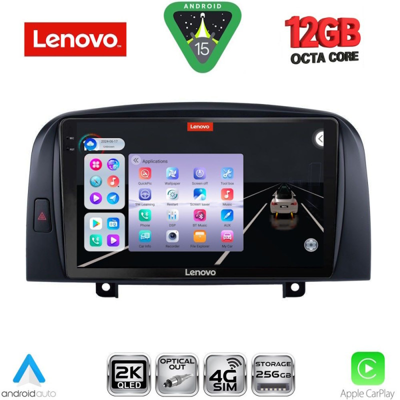 LENOVO SSZ 12248_CPA (9inc) MULTIMEDIA TABLET for HYUNDAI SONATA mod. 2006-2009