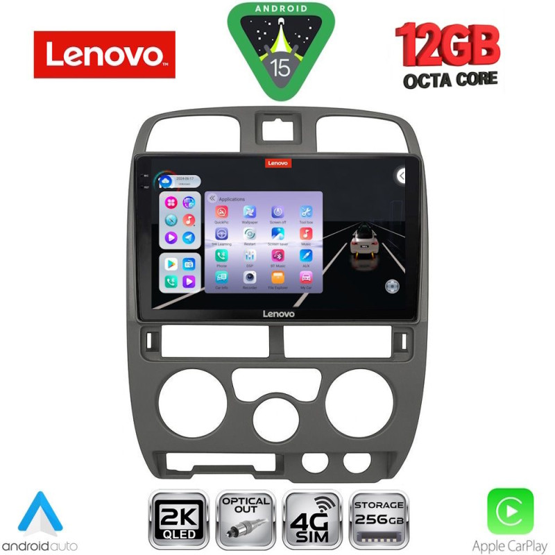 LENOVO SSZ 12253GR_CPA (9inc) MULTIMEDIA TABLET for ISUZU D-MAX mod. 2002-2008 (GREY)