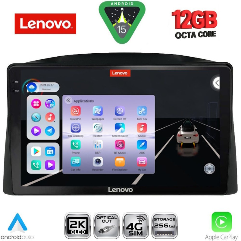LENOVO SSZ 12271_CPA (10inc) MULTIMEDIA TABLET for JEEP GRAND CHEROKEE mod. 2005-2007 with Original Navi