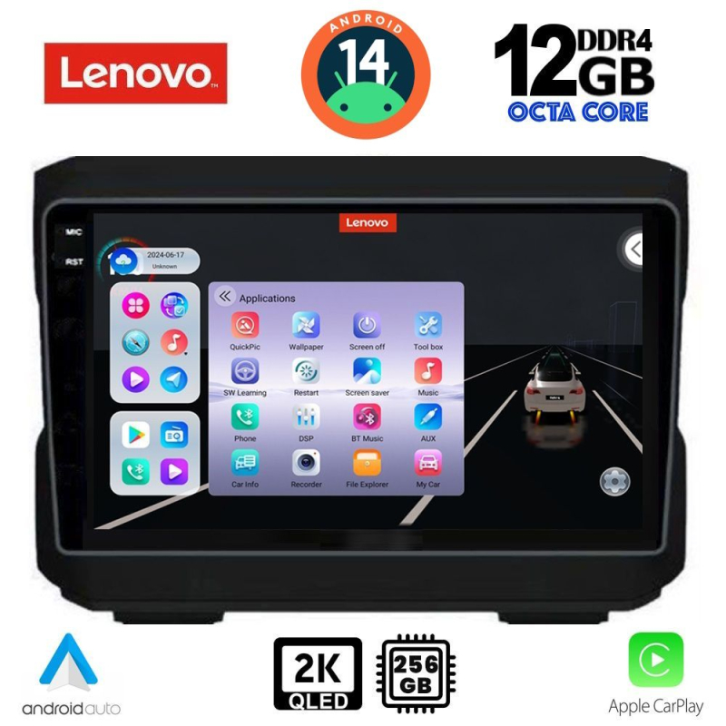 LENOVO SSZ 12272_CPA (10inc) MULTIMEDIA TABLET for JEEP mod. 2007-2014 - DODGE mod. 2007> LENOVO SSZ 12272_CPA (10inc) MULTIMEDIA TABLET for JEEP mod. 2007-2014 - DODGE mod. 2007>