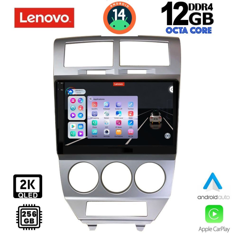 LENOVO SSZ 12275_CPA (10inc) MULTIMEDIA TABLET for DODGE CALIBER mod. 2006-2012 LENOVO SSZ 12275_CPA (10inc) MULTIMEDIA TABLET for DODGE CALIBER mod. 2006-2012