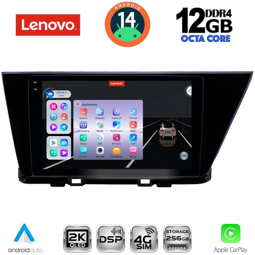 LENOVO SSZ 12305_CPA (9inc) MULTIMEDIA TABLET for KIA NIRO mod. 2017-2021