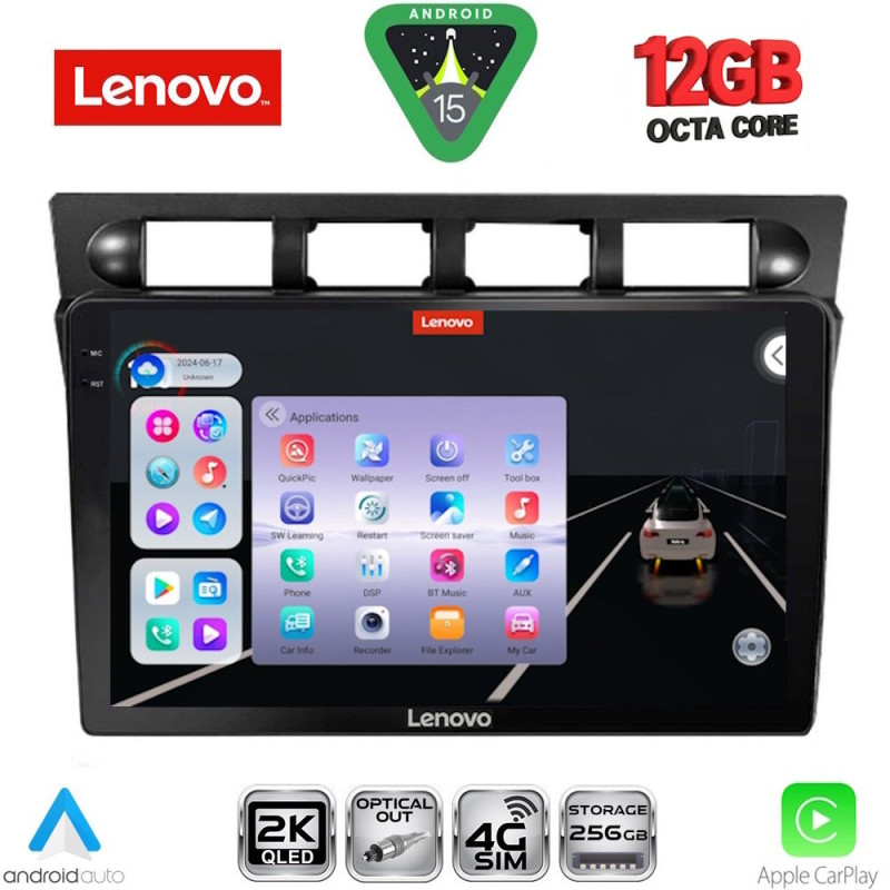 LENOVO SSZ 12306_CPA (9inc) MULTIMEDIA TABLET for KIA PICANTO mod. 2004-2008