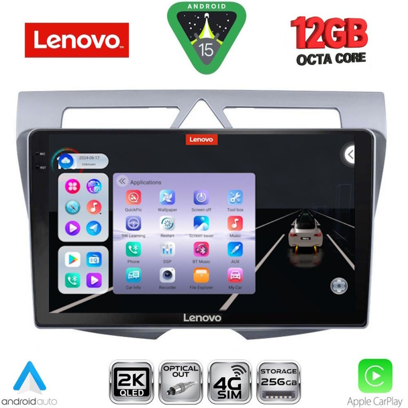 LENOVO SSZ 12307_CPA (9inc) MULTIMEDIA TABLET for KIA PICANTO mod. 2008-2011