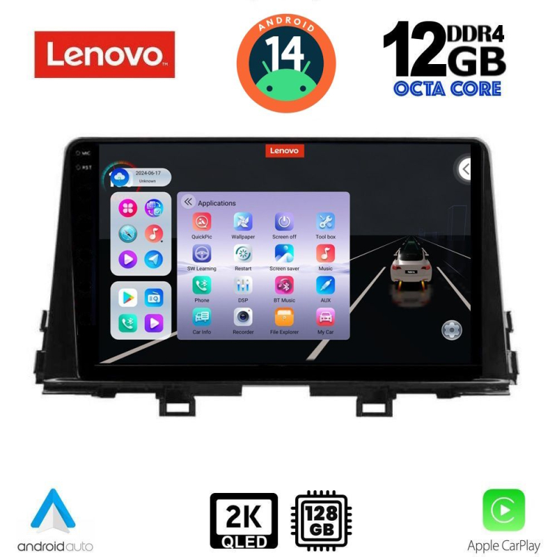 LENOVO SSZ 12310_CPA (9inc) MULTIMEDIA TABLET for KIA PICANTO mod. 2021>