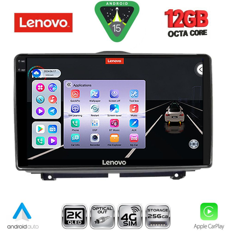LENOVO SSZ 12338_CPA (9inc) MULTIMEDIA TABLET for LADA GRANTA mod. 2012-2026