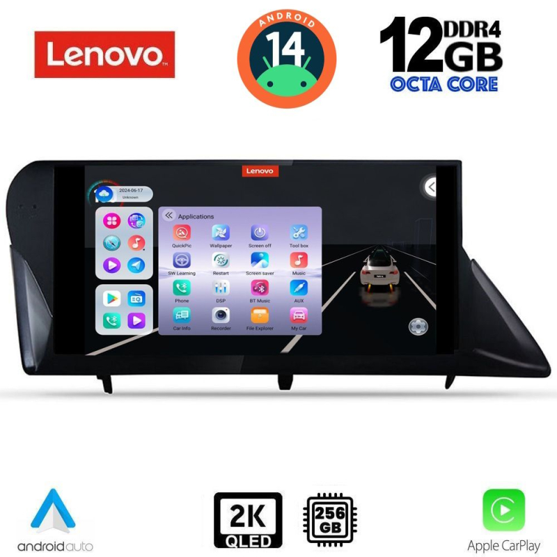 LENOVO SSZ 12346_CPA (9inc) MULTIMEDIA TABLET for LEXUS RX mod. 2009-2014