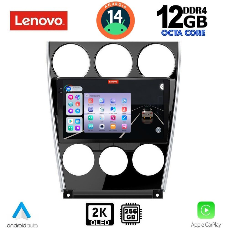 LENOVO SSZ 12375_CPA (9inc) MULTIMEDIA TABLET for MAZDA 6 (FACELIFT) mod. 2005-2008