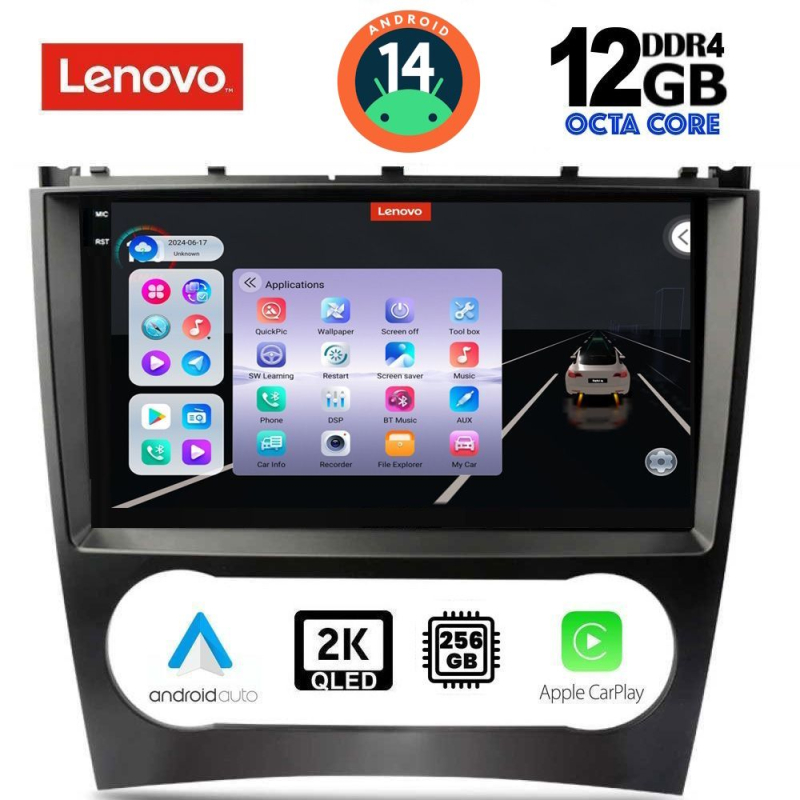 LENOVO SSZ 12404_CPA (9inc) MULTIMEDIA TABLET for MERCEDES C – CLK (W203-209) mod. 2004-2008 LENOVO SSZ 12404_CPA (9inc) MULTIMEDIA TABLET for MERCEDES C – CLK (W203-209) mod. 2004-2008