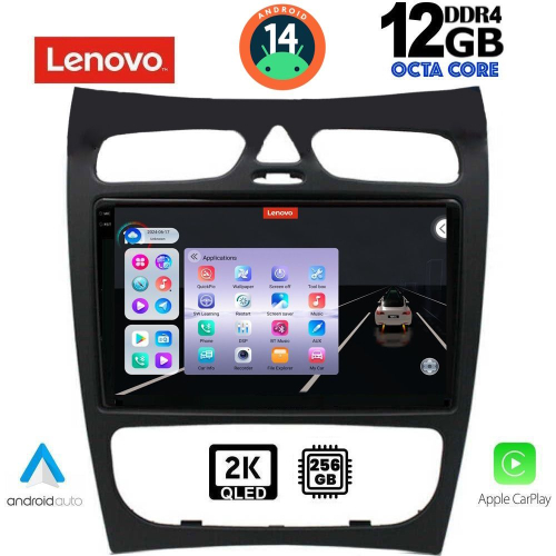 LENOVO SSZ 12406_CPA (9inc) MULTIMEDIA TABLET for MERCEDES CLK (W209) mod. 2000-2004