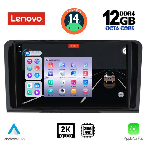 LENOVO SSZ 12414_CPA (9inc) MULTIMEDIA TABLET for MERCEDES ML (W164) – GL (X164) mod. 2005-2011