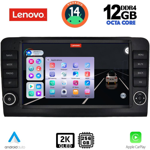 LENOVO SSZ 12416_CPA (9inc) MULTIMEDIA TABLET for MERCEDES ML (W164) – GL (X164) mod. 2005-2011