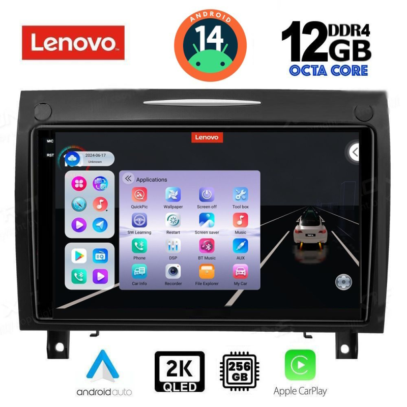 LENOVO SSZ 12419_CPA (9inc) MULTIMEDIA TABLET for MERCEDES SLK R171 mod. 2004-2010