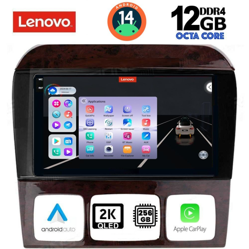 LENOVO SSZ 12426_CPA (9inc) MULTIMEDIA TABLET for MERCEDES S W220 mod. 1998-2005 LENOVO SSZ 12426_CPA (9inc) MULTIMEDIA TABLET for MERCEDES S W220 mod. 1998-2005