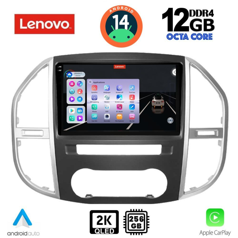 LENOVO SSZ 12429_CPA (10inc) MULTIMEDIA TABLET for MERCEDES VITO – VIANO  (W447) mod. 2015>