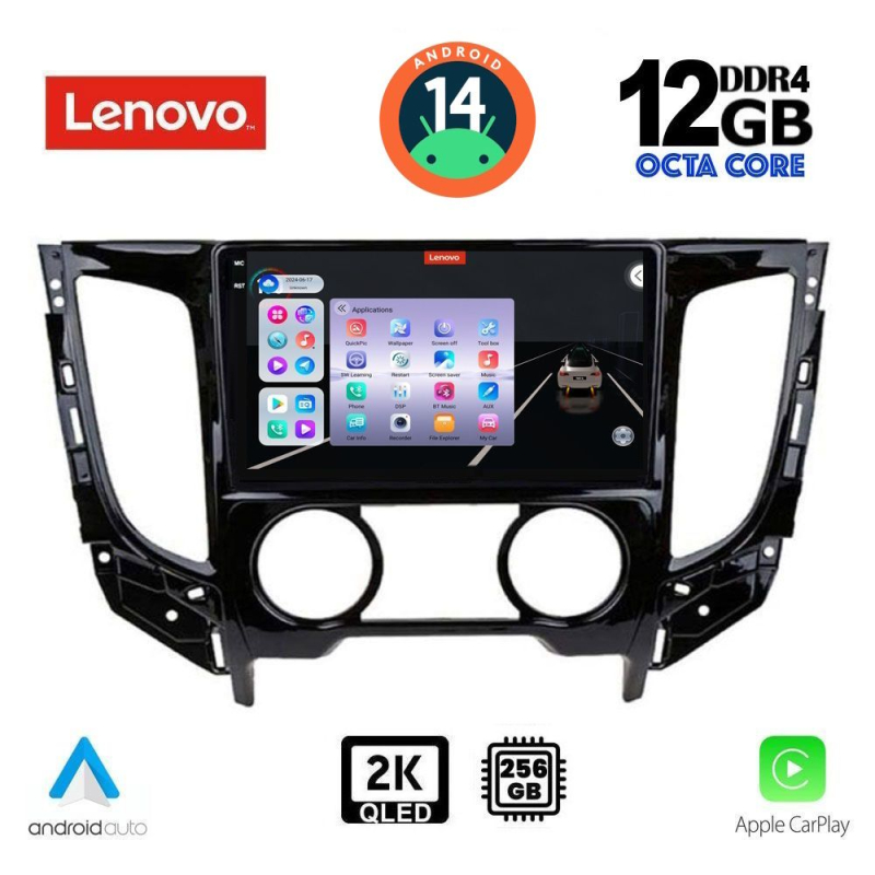 LENOVO SSZ 12437_CPA A/C (9inc) MULTIMEDIA TABLET for MITSUBISHI L200 mod. 2015>