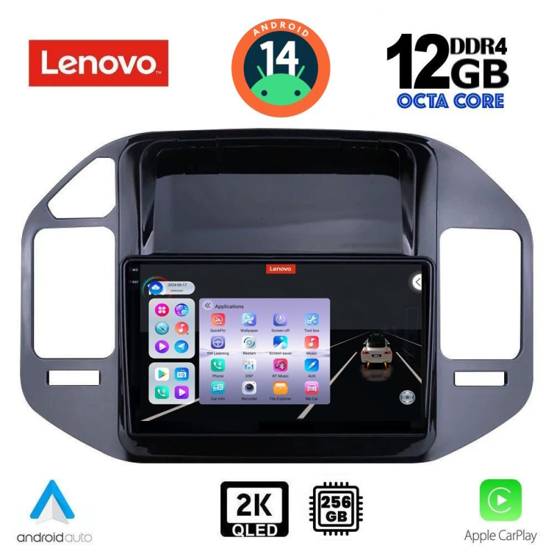 LENOVO SSZ 12444_CPA (9inc) MULTIMEDIA TABLET for MITSUBISHI PAJERO mod. 1999-2006