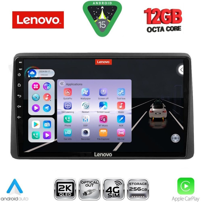 LENOVO SSZ 12450_CPA (10inc) MULTIMEDIA TABLET for NISSAN NAVARA D22 mod. 1998-2004