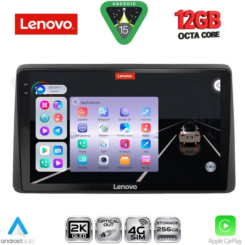 LENOVO SSZ 12453_CPA (10inc) MULTIMEDIA TABLET for NISSAN JUKE mod. 2021-2026