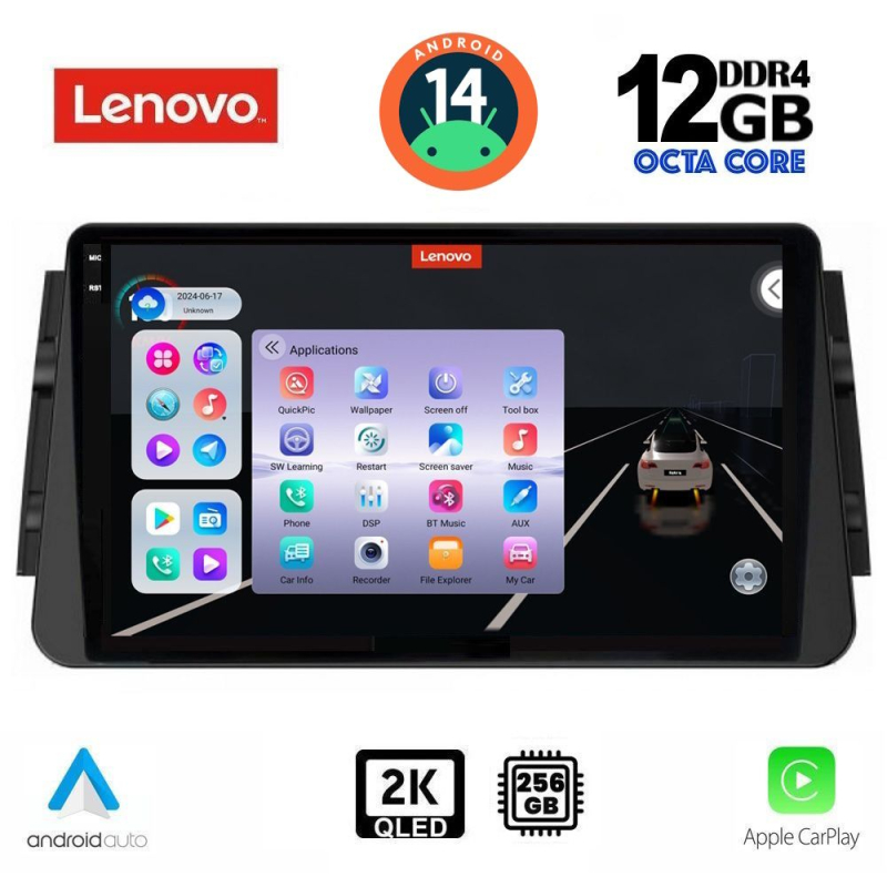 LENOVO SSZ 12460_CPA (9inc) MULTIMEDIA TABLET for NISSAN MICRA mod. 2017> LENOVO SSZ 12460_CPA (9inc) MULTIMEDIA TABLET for NISSAN MICRA mod. 2017>