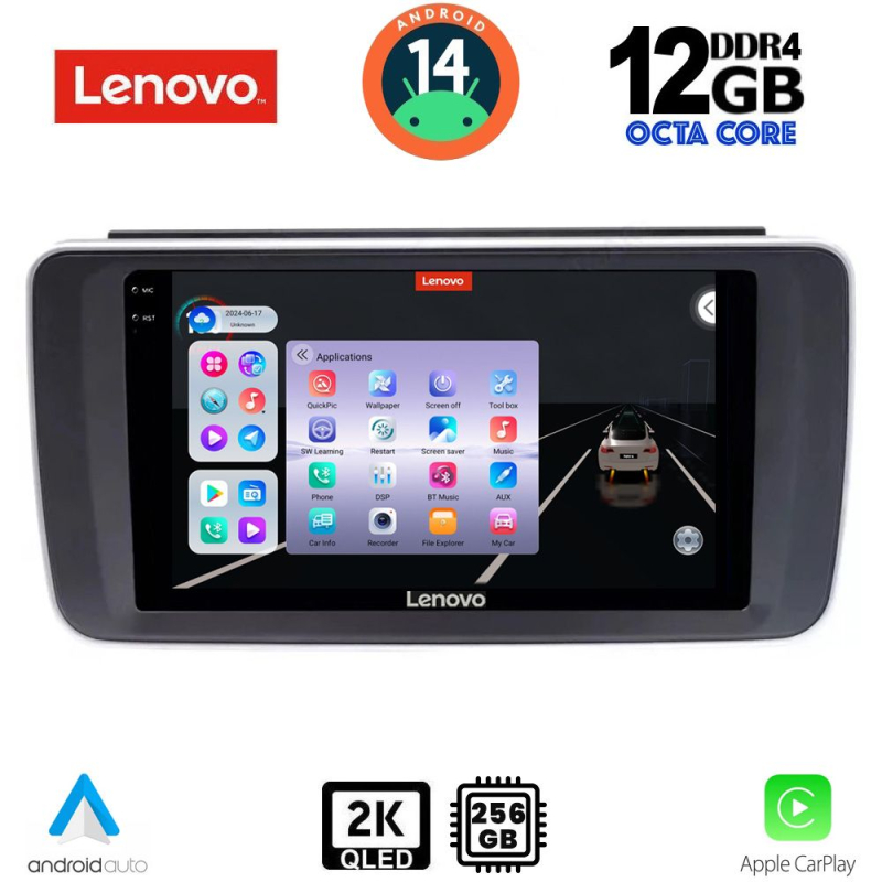 LENOVO SSZ 12473_CPA (9inc) MULTIMEDIA TABLET for NISSAN LEAF mod. 2018>