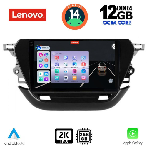 LENOVO SSZ 12487_CPA (9inc) MULTIMEDIA TABLET for OPEL CORSA F mod. 2021&gt;