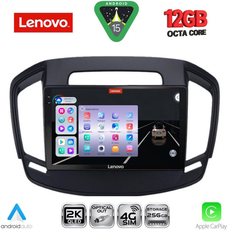 LENOVO SSZ 12492_CPA (9inc) MULTIMEDIA TABLET for OPEL INSIGNIA mod.2014-2017