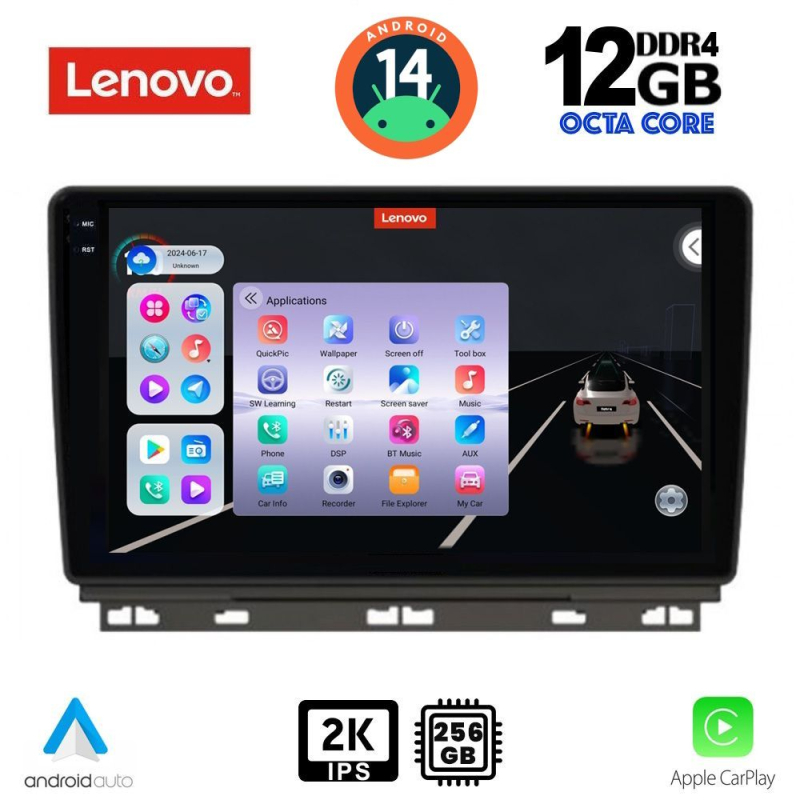 LENOVO SSZ 12546_CPA (9inc) MULTIMEDIA TABLET for RENAULT CLIO - CAPTUR mod. 2019>