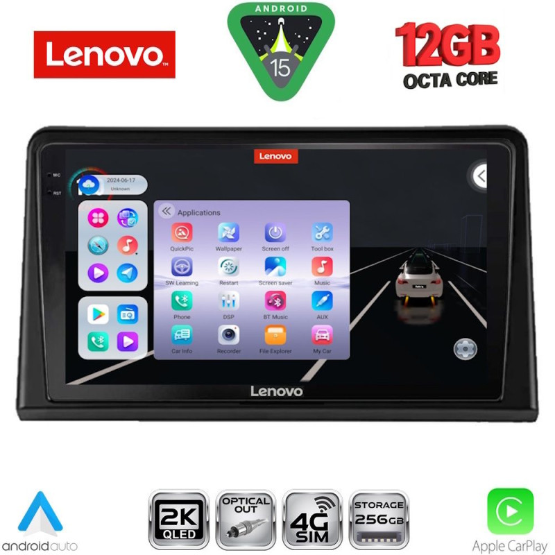 LENOVO SSZ 12548_CPA (9inc) MULTIMEDIA TABLET for RENAULT EXPRESS mod. 2020-2026