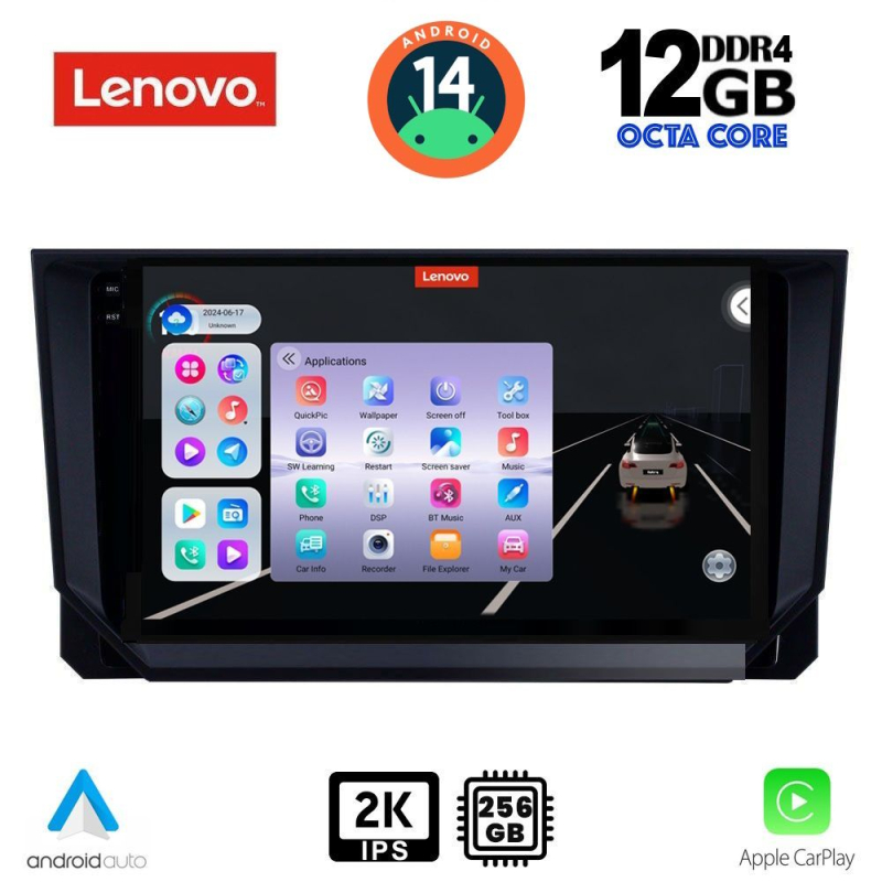 LENOVO SSZ 12573_CPA (9inc) MULTIMEDIA TABLET for SEAT ARONA - IBIZA mod. 2018>