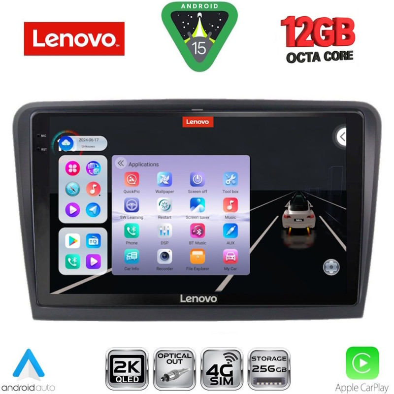 LENOVO SSZ 12604B_CPA (10inc) MULTIMEDIA TABLET for SKODA SUPERB mod. 2008-2015