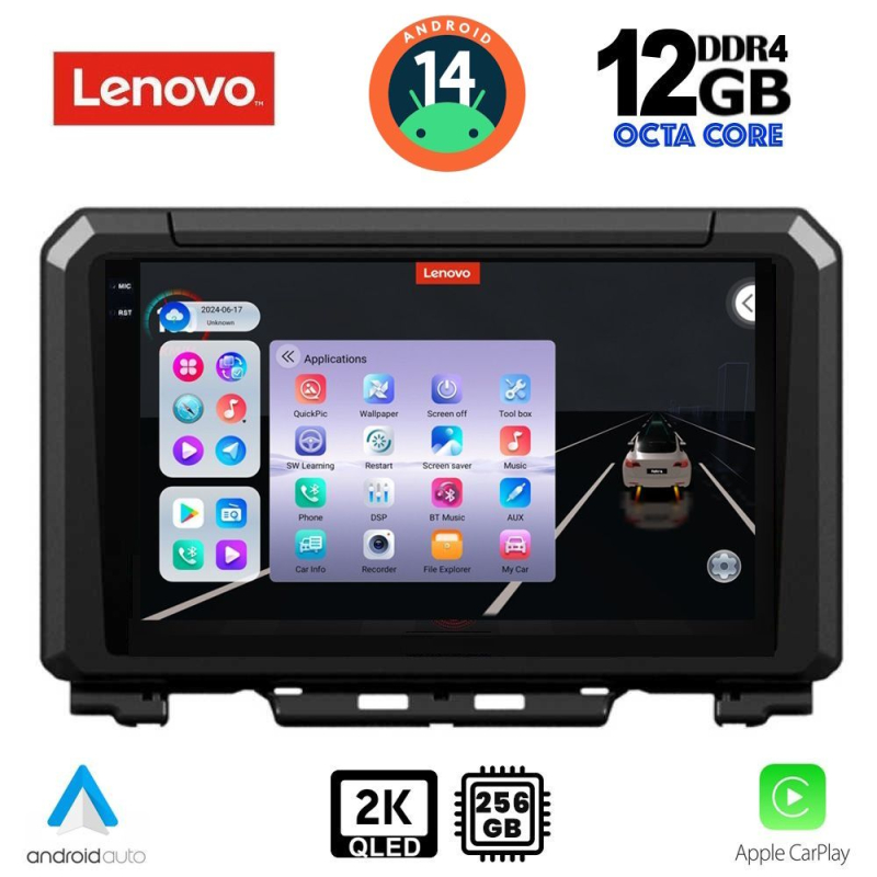 LENOVO SSZ 12679_CPA (9inc) MULTIMEDIA TABLET for SUZUKI JIMNY mod. 2017> LENOVO SSZ 12679_CPA (9inc) MULTIMEDIA TABLET for SUZUKI JIMNY mod. 2017>