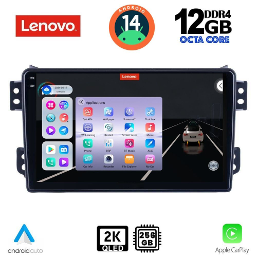 LENOVO SSZ 12682_CPA (9inc) MULTIMEDIA TABLET for OPEL AGILA - SUZUKI SPLASH mod. 2008&gt;