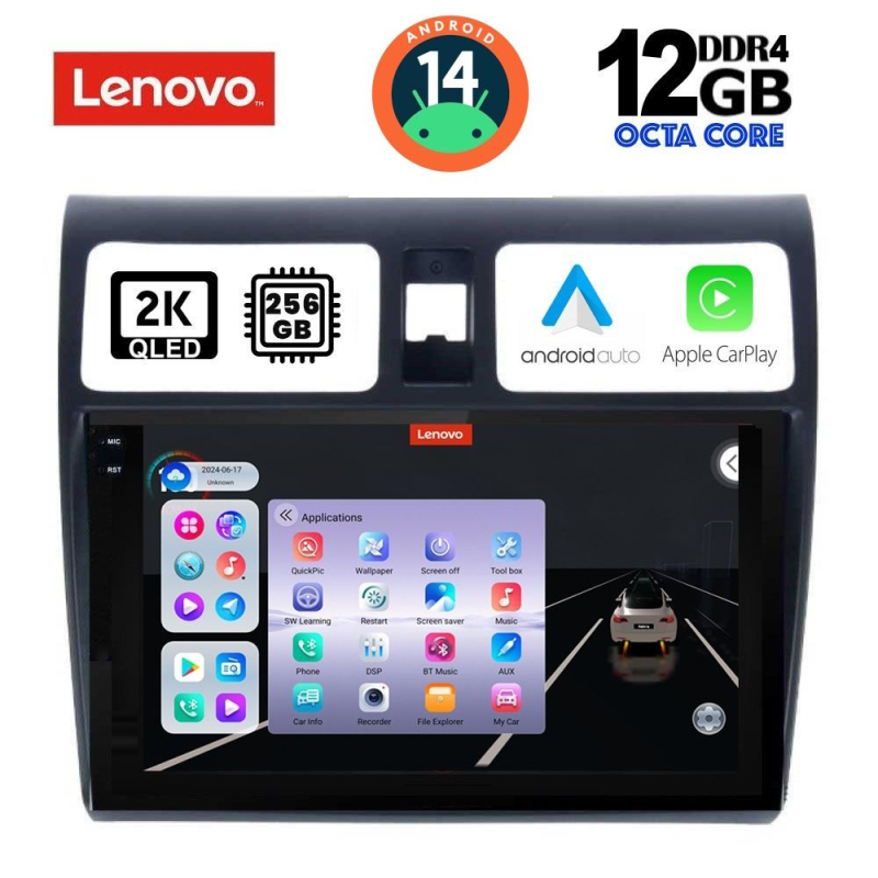 LENOVO SSZ 12684_CPA (10inc) MULTIMEDIA TABLET for SUZUKI SWIFT mod. 2005-2011